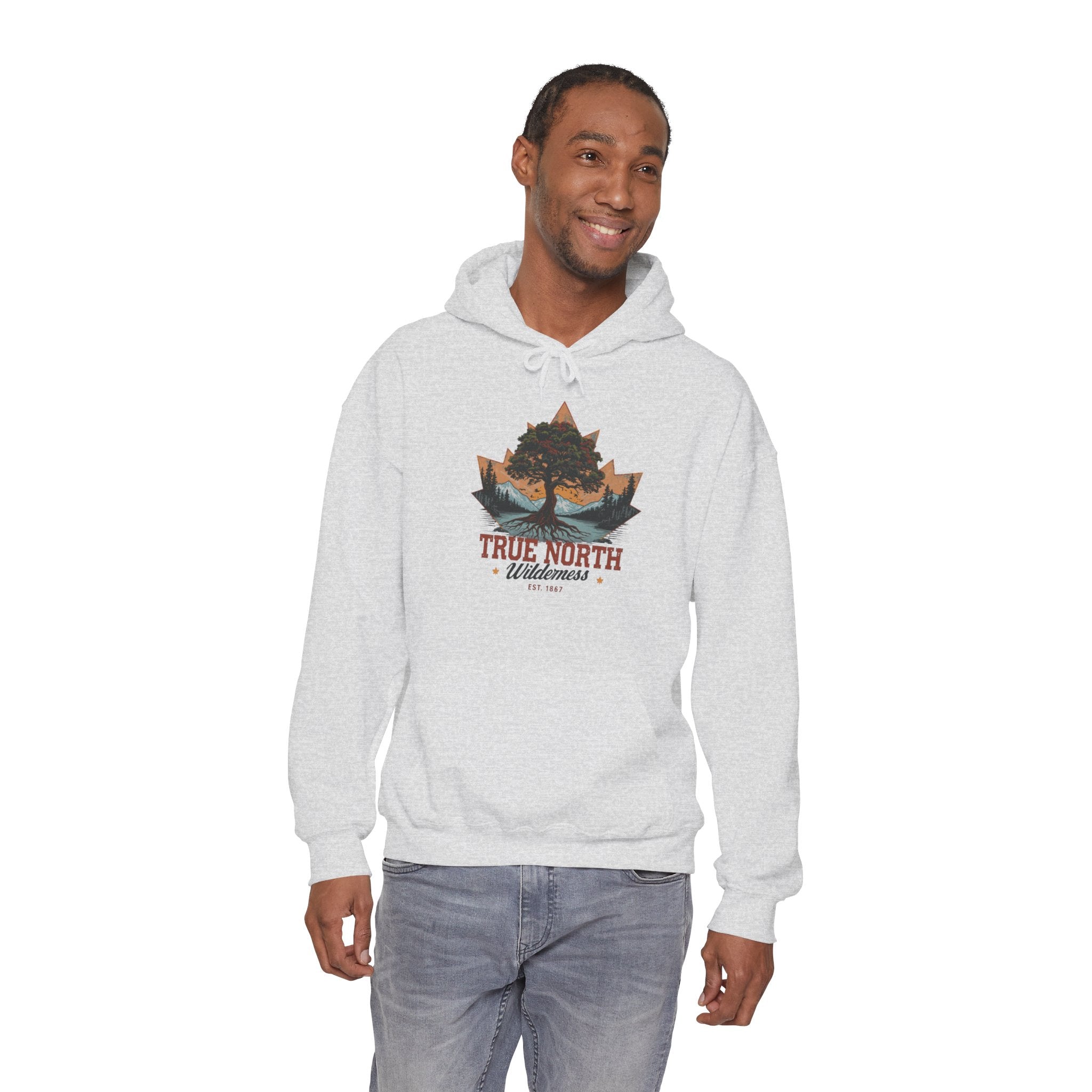 Cute "True North" Hoodie — Inspirational Sweatshirt