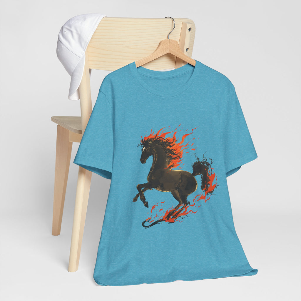 Unisex Majestic Fire Horse Tee