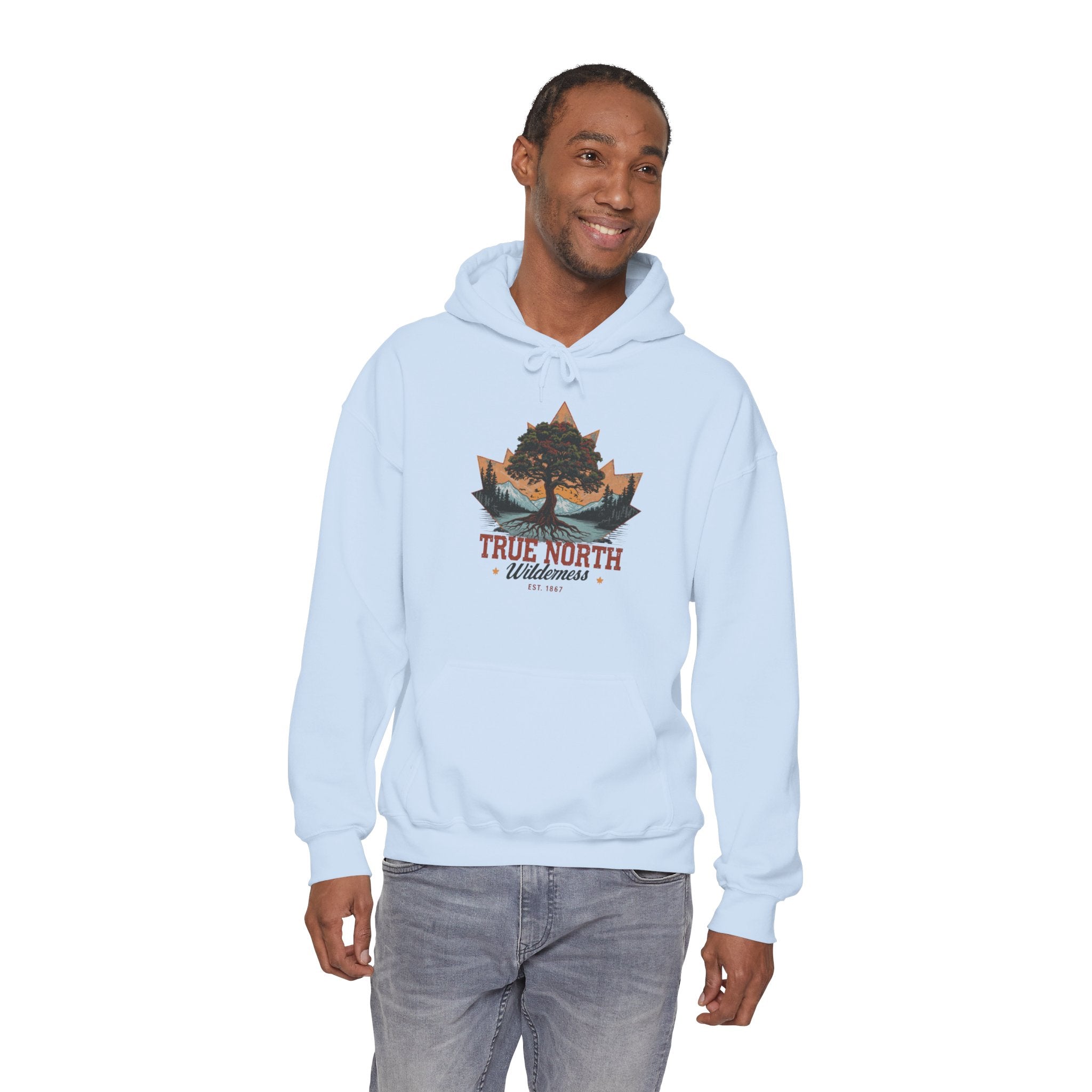 Cute "True North" Hoodie — Inspirational Sweatshirt
