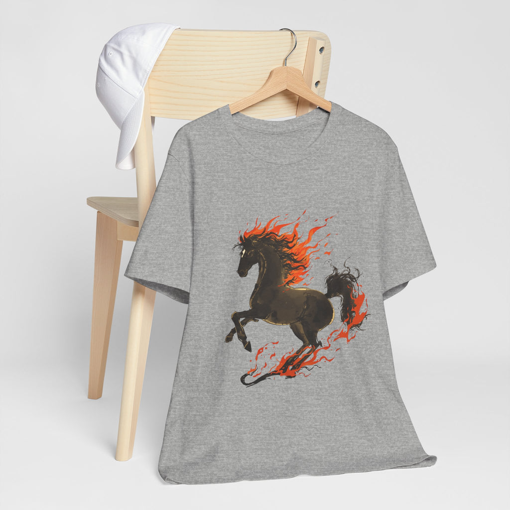 Unisex Majestic Fire Horse Tee