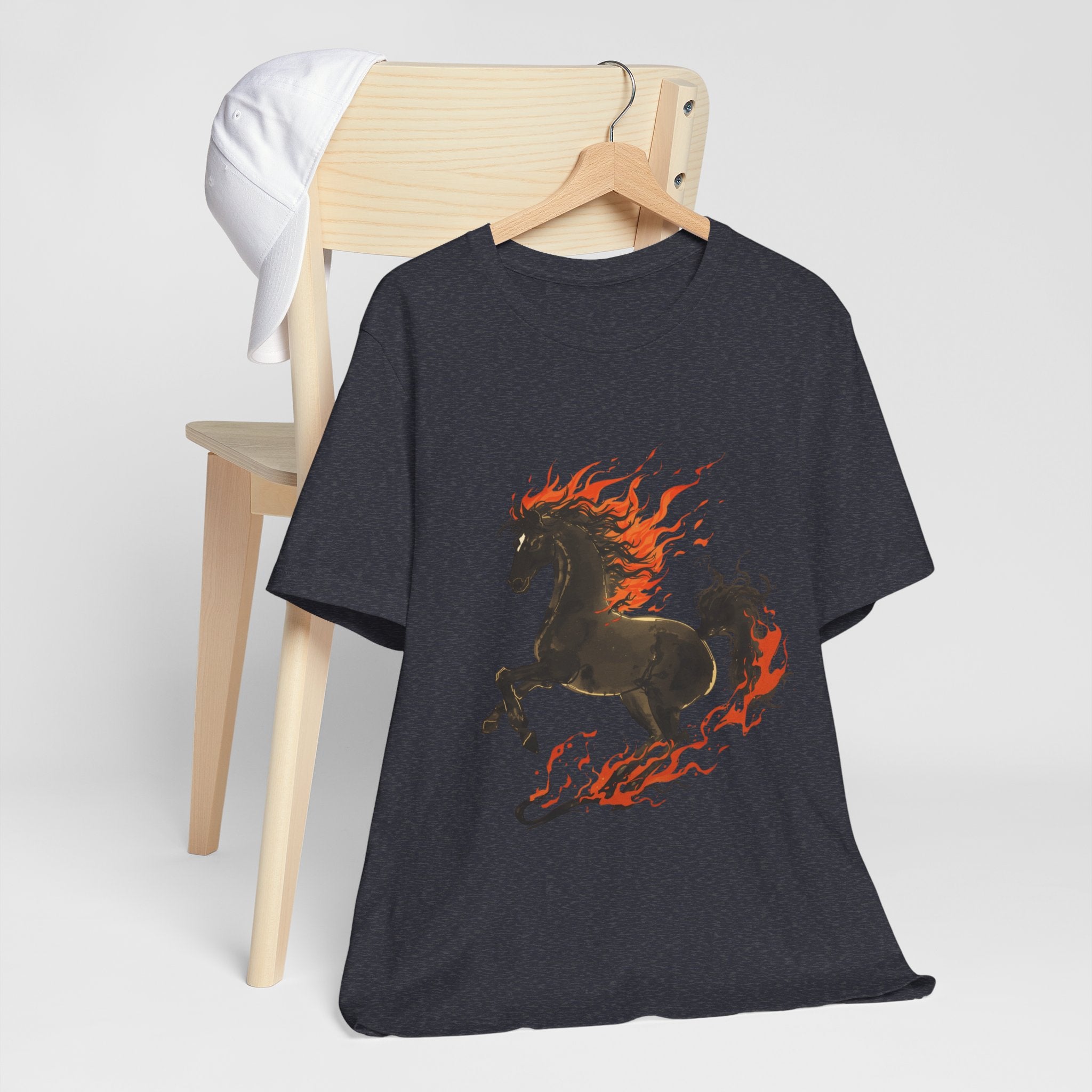 Unisex Majestic Fire Horse Tee