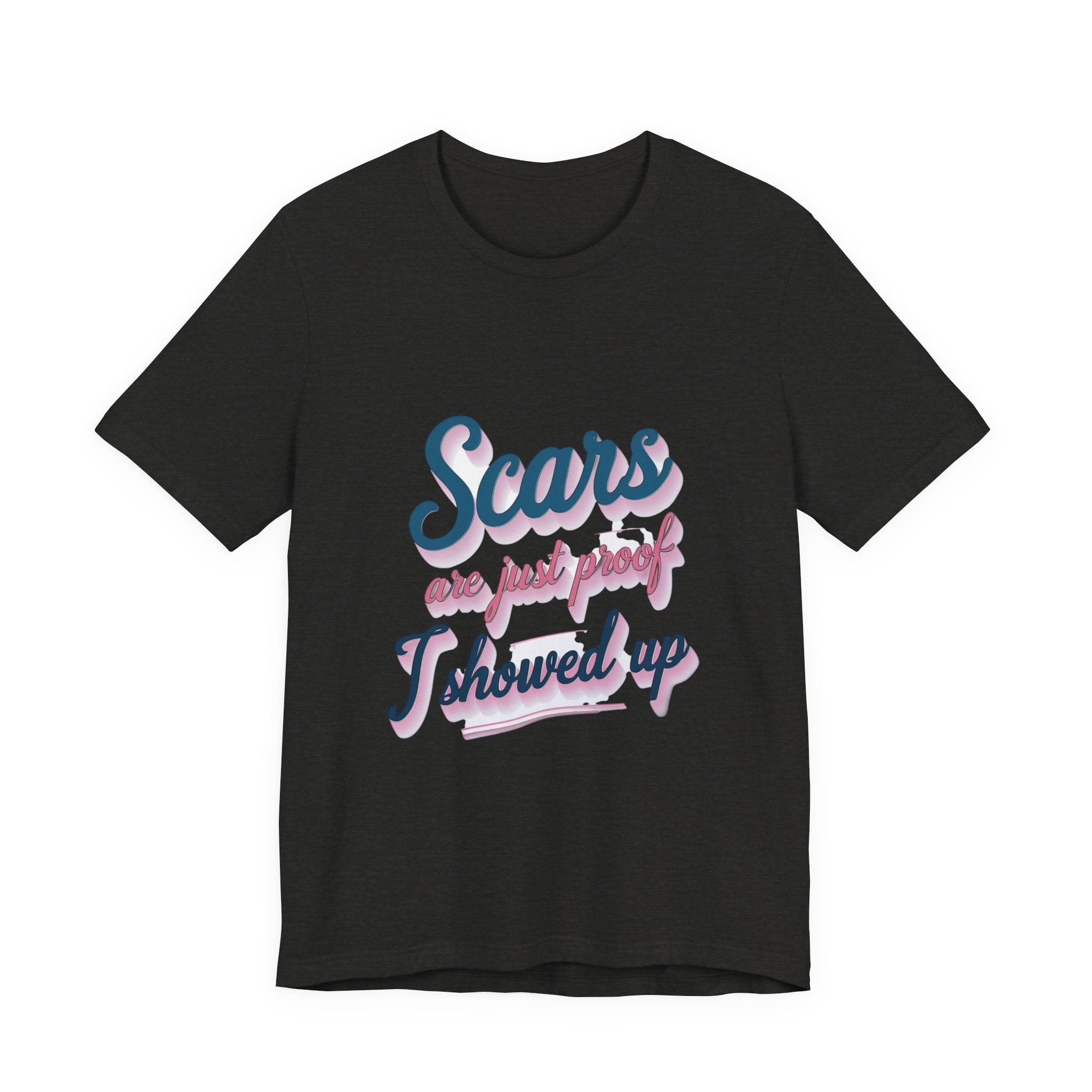 Cute Unisex "I Showed Up" Tee