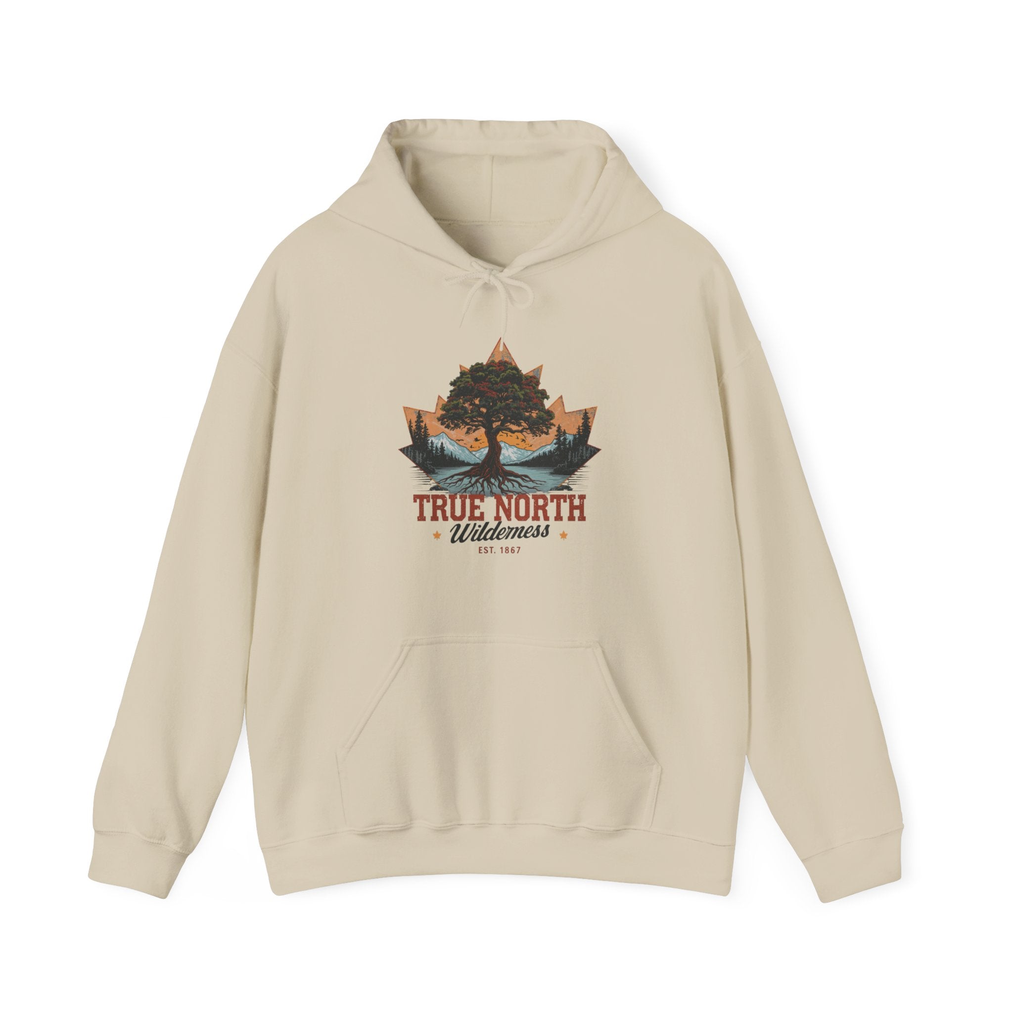 Cute "True North" Hoodie — Inspirational Sweatshirt