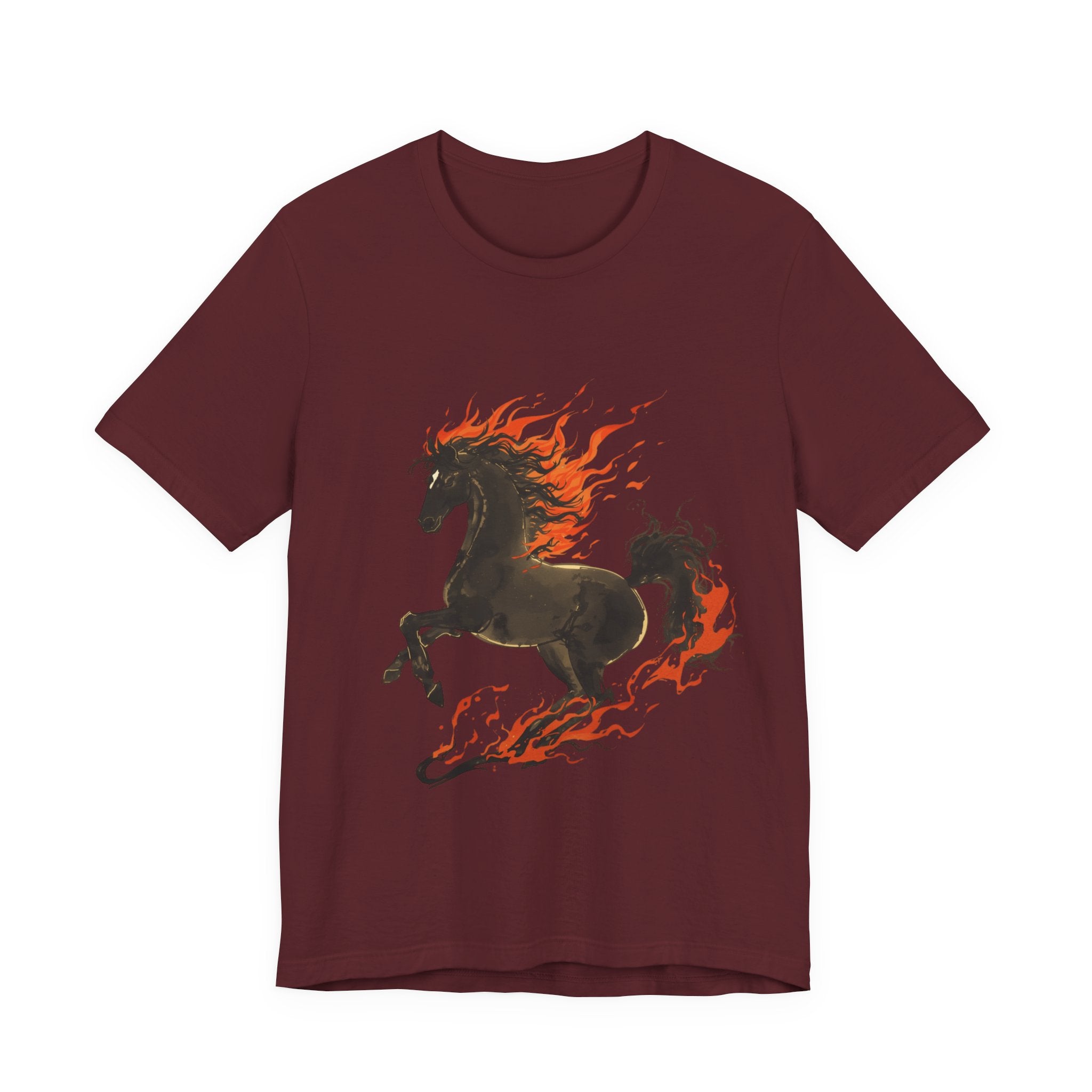 Unisex Majestic Fire Horse Tee