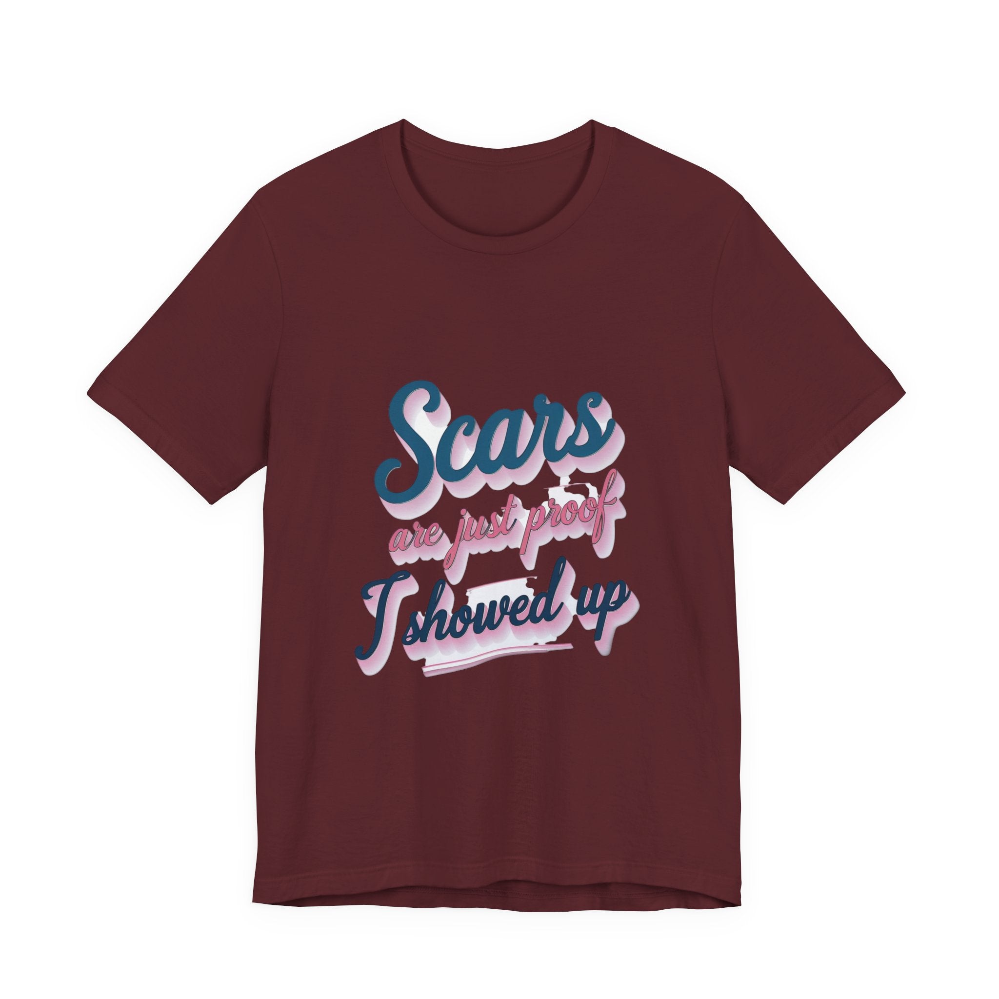 Cute Unisex "I Showed Up" Tee