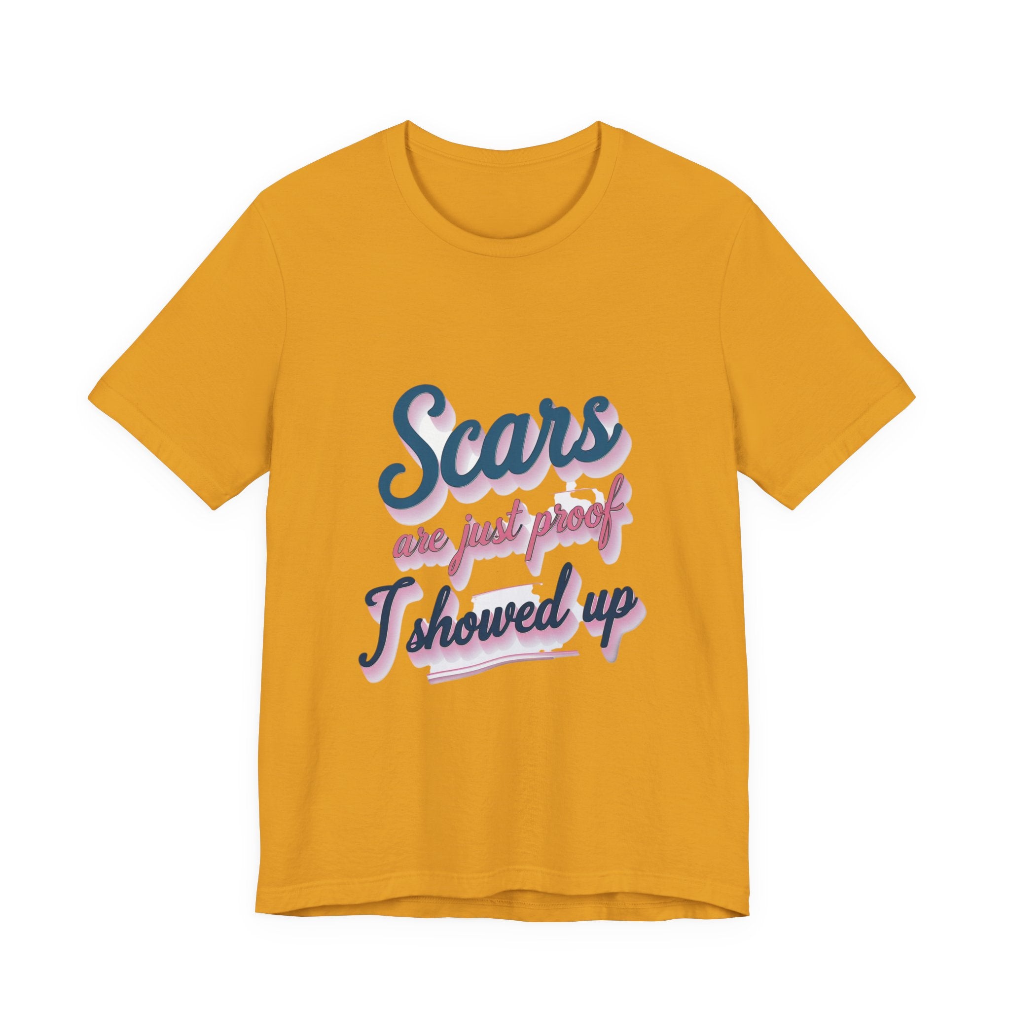 Cute Unisex "I Showed Up" Tee