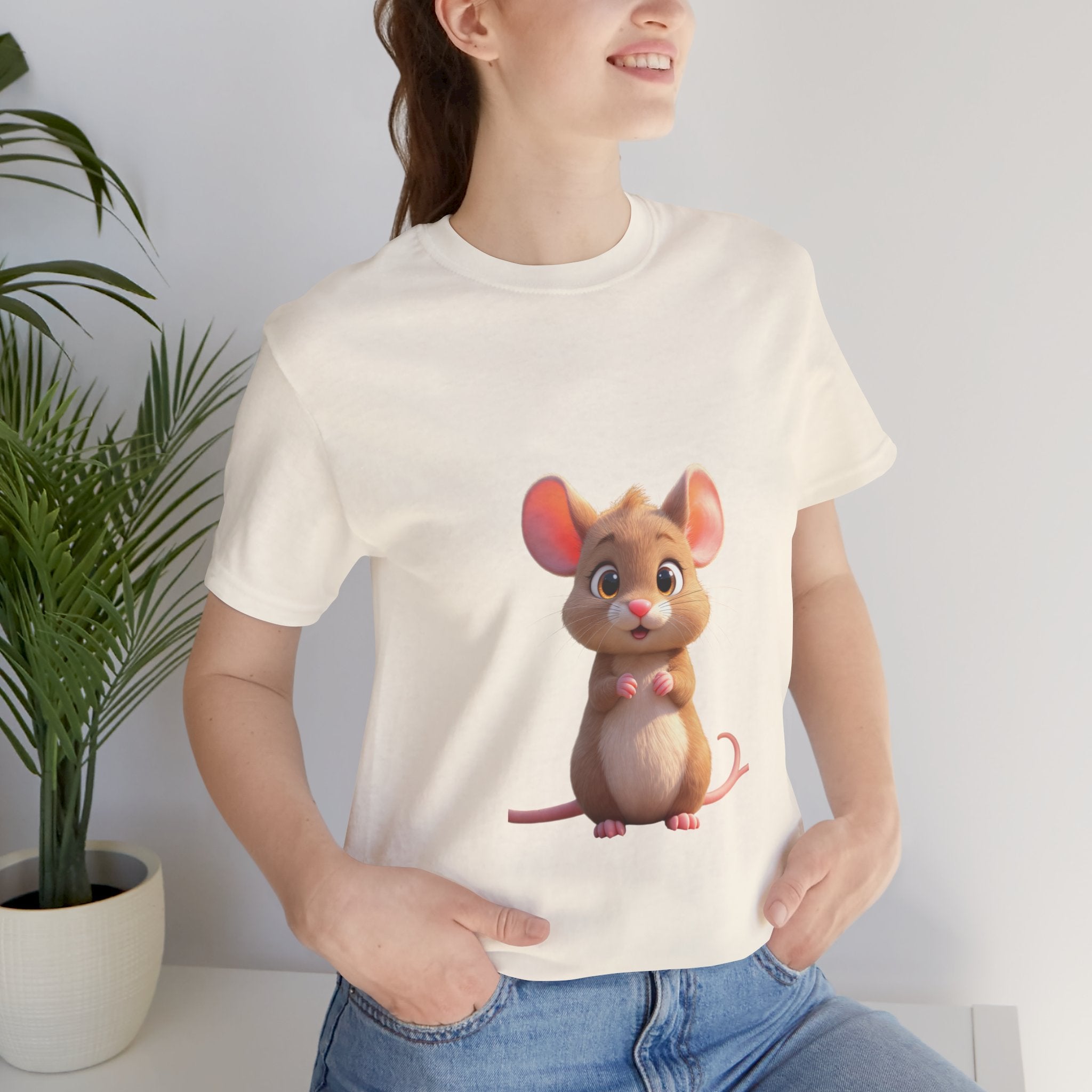 Unisex 3D Mouse Tee