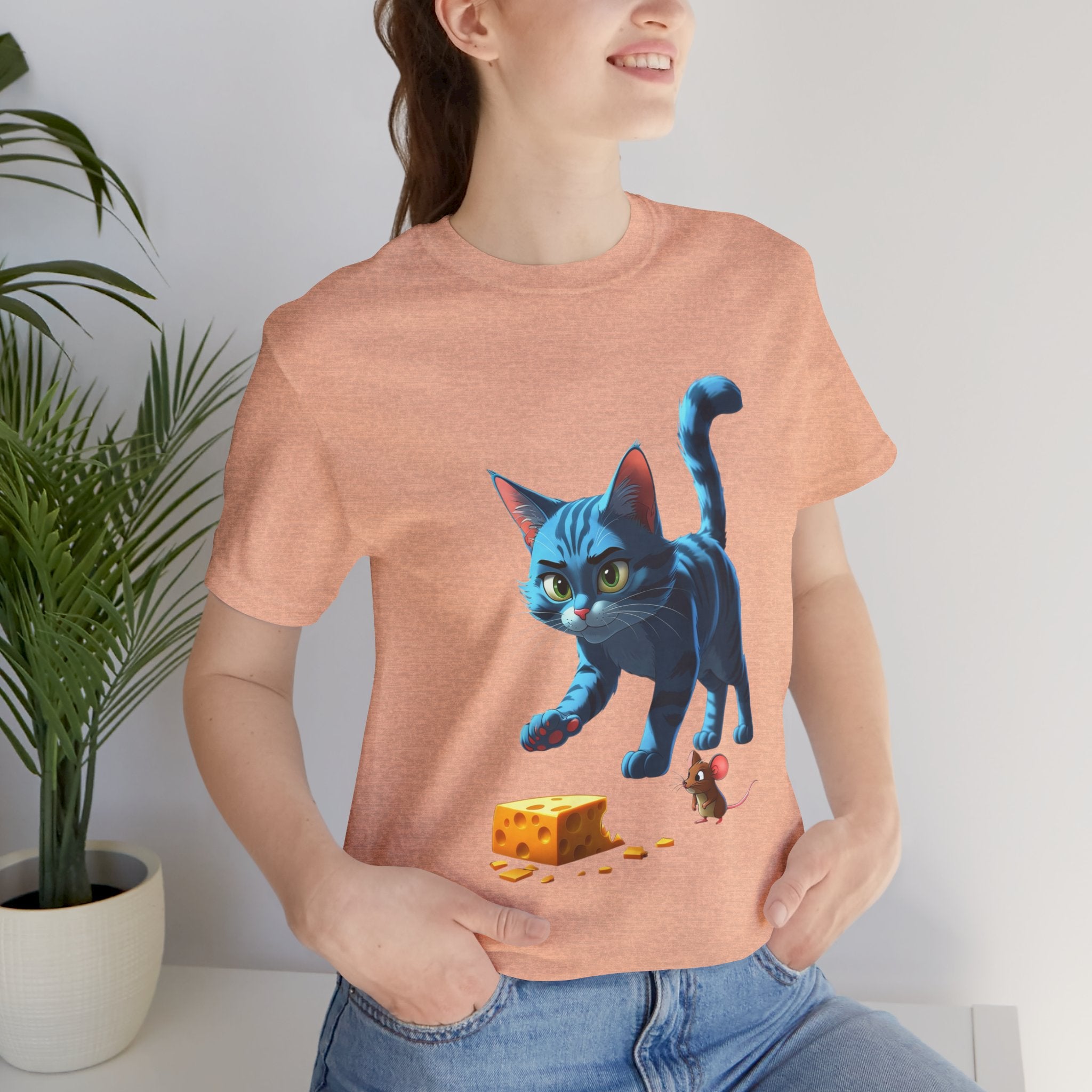 Unisex Cat & Mouse Tee