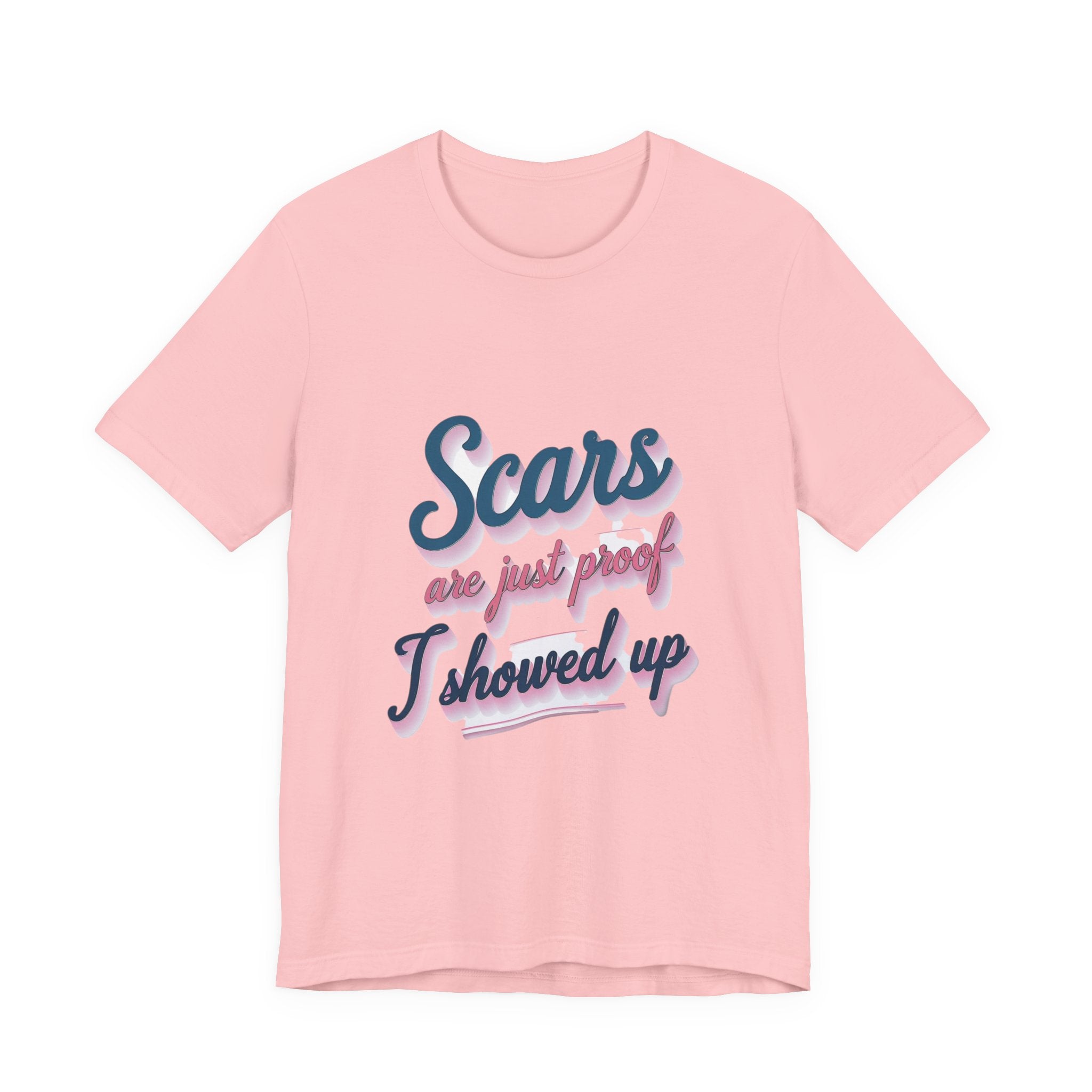 Cute Unisex "I Showed Up" Tee