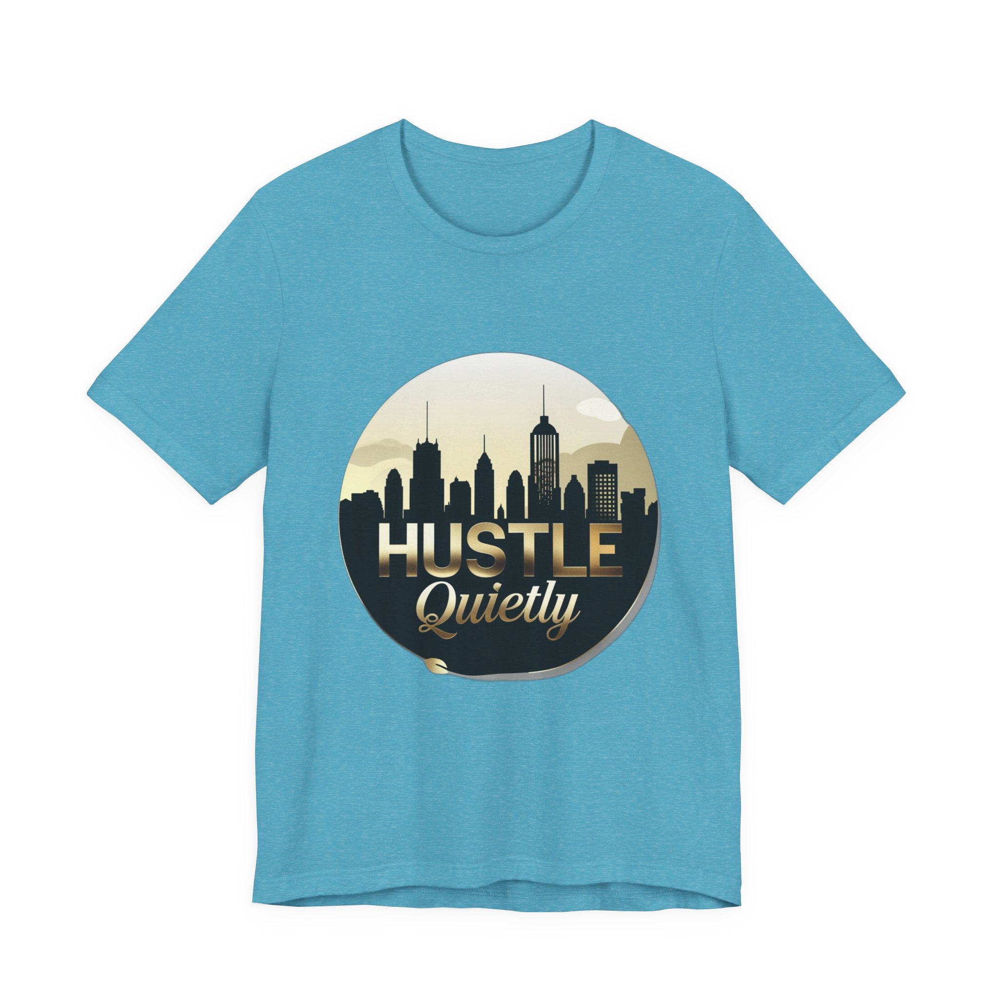 Bold HUSTLE QUIETLY Tee