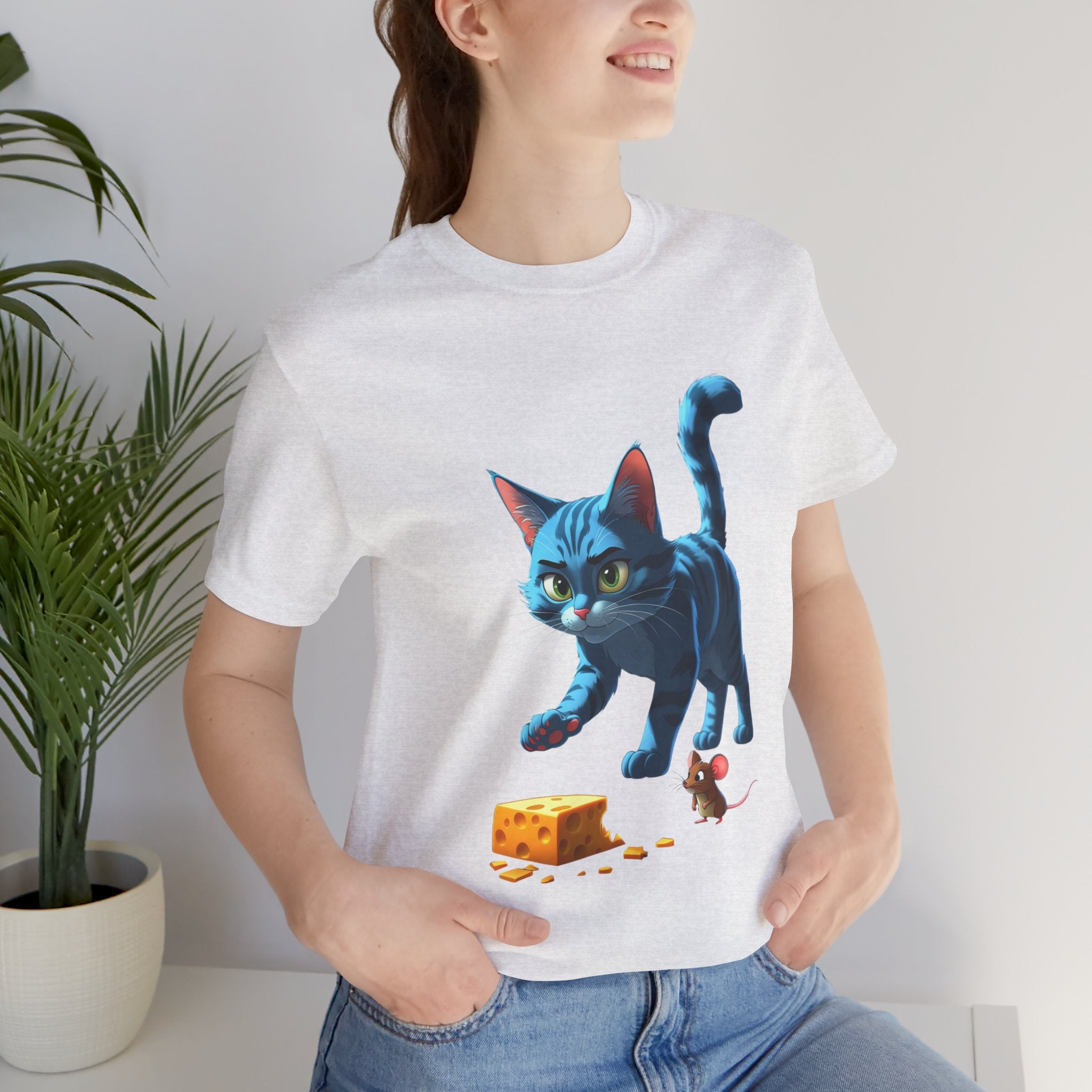 Unisex Cat & Mouse Tee