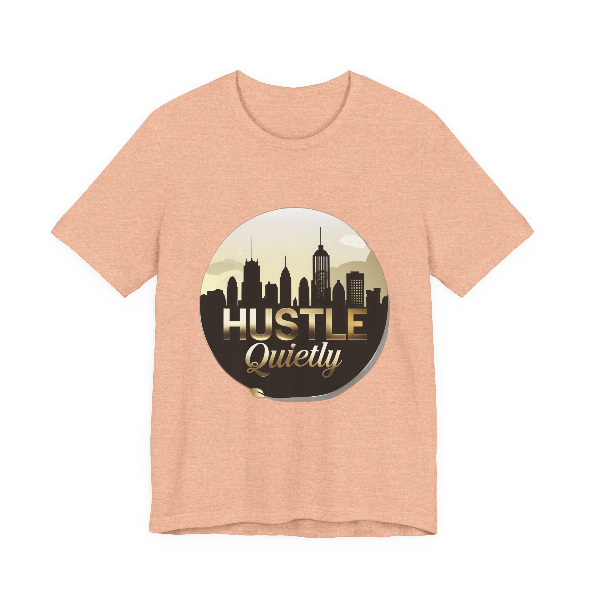 Bold HUSTLE QUIETLY Tee