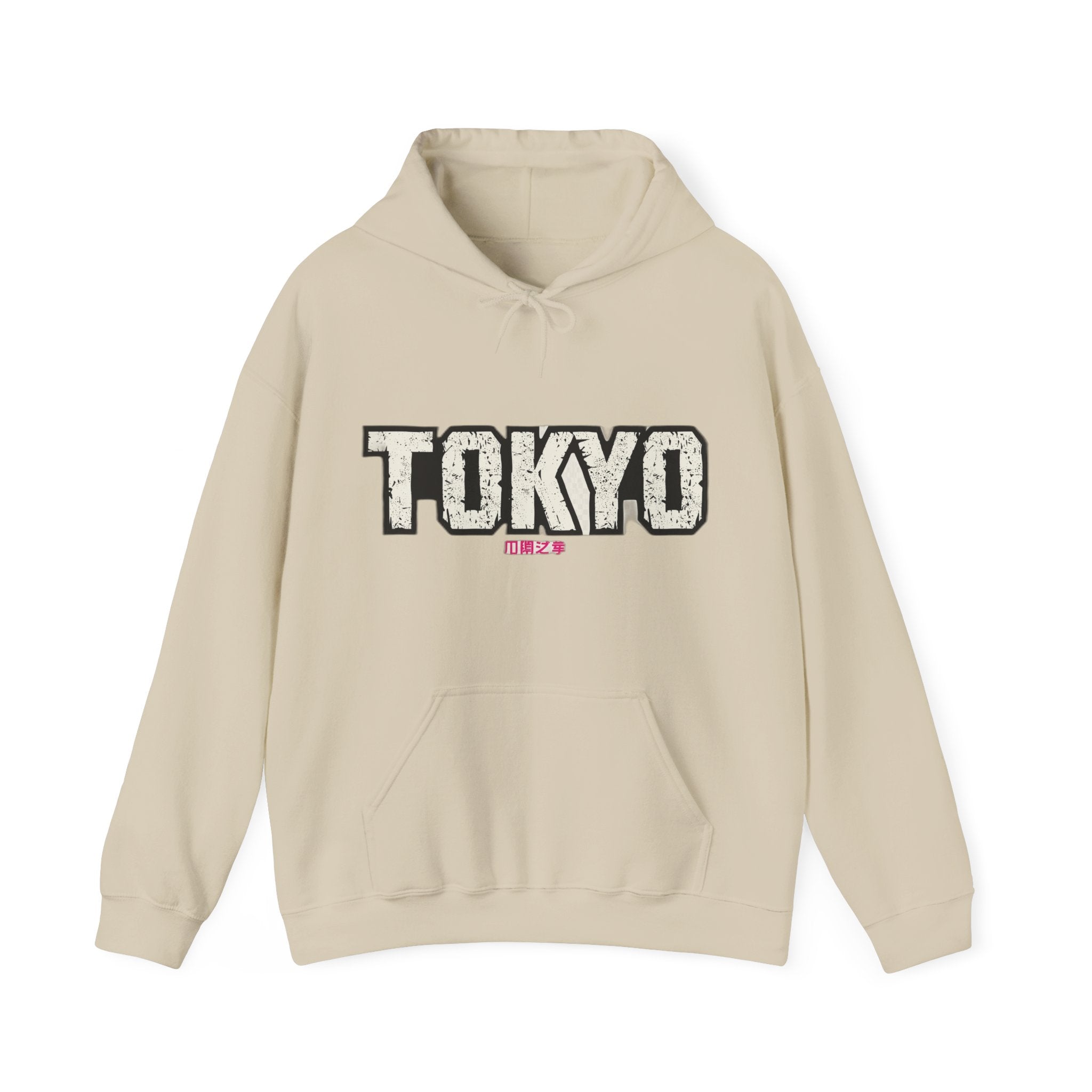 Unisex "Tokyo" Hoodie — Inspirational Katakana Sweatshirt
