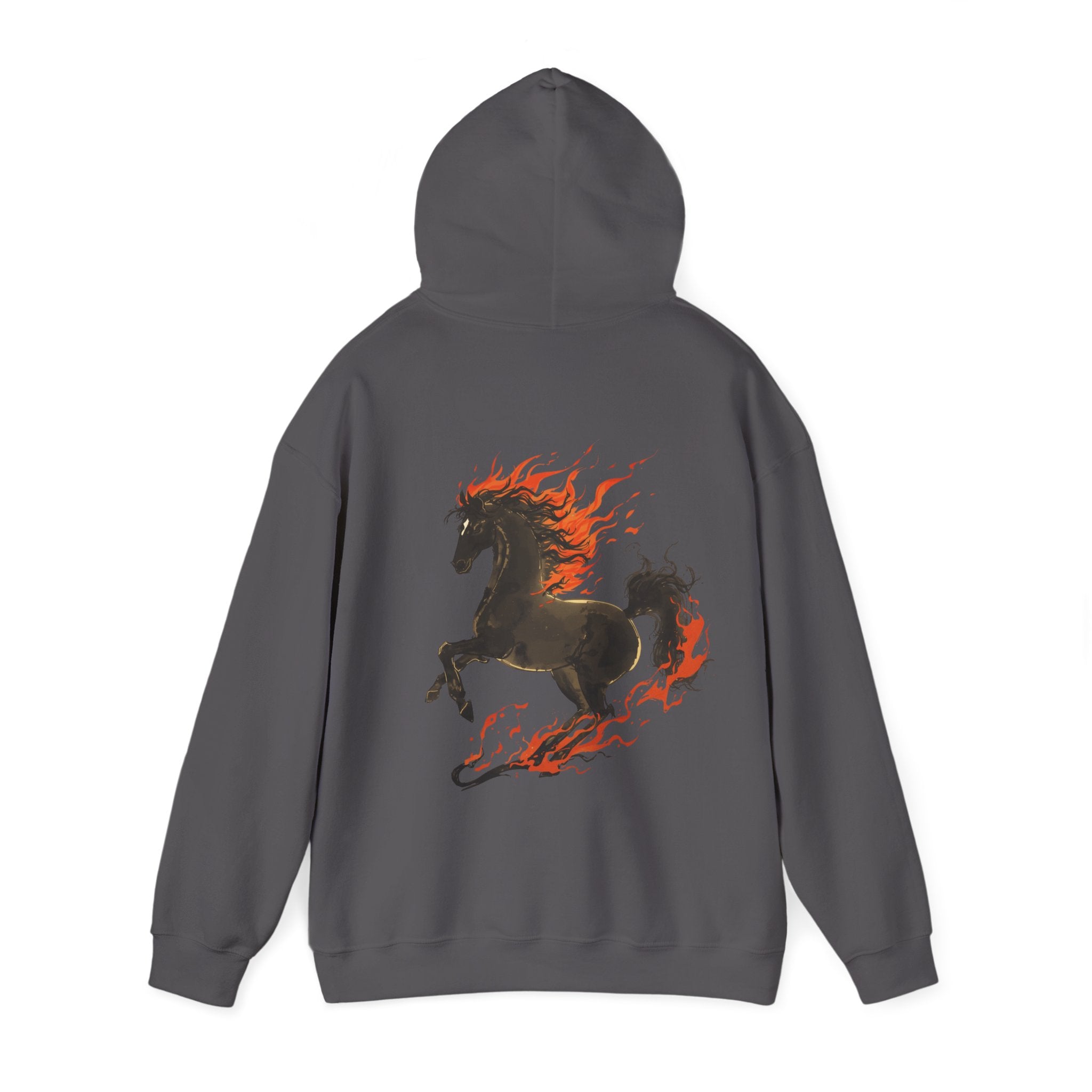 Cute "Elegant Fire Horse" Hoodie — Inspirational Sweatshirt