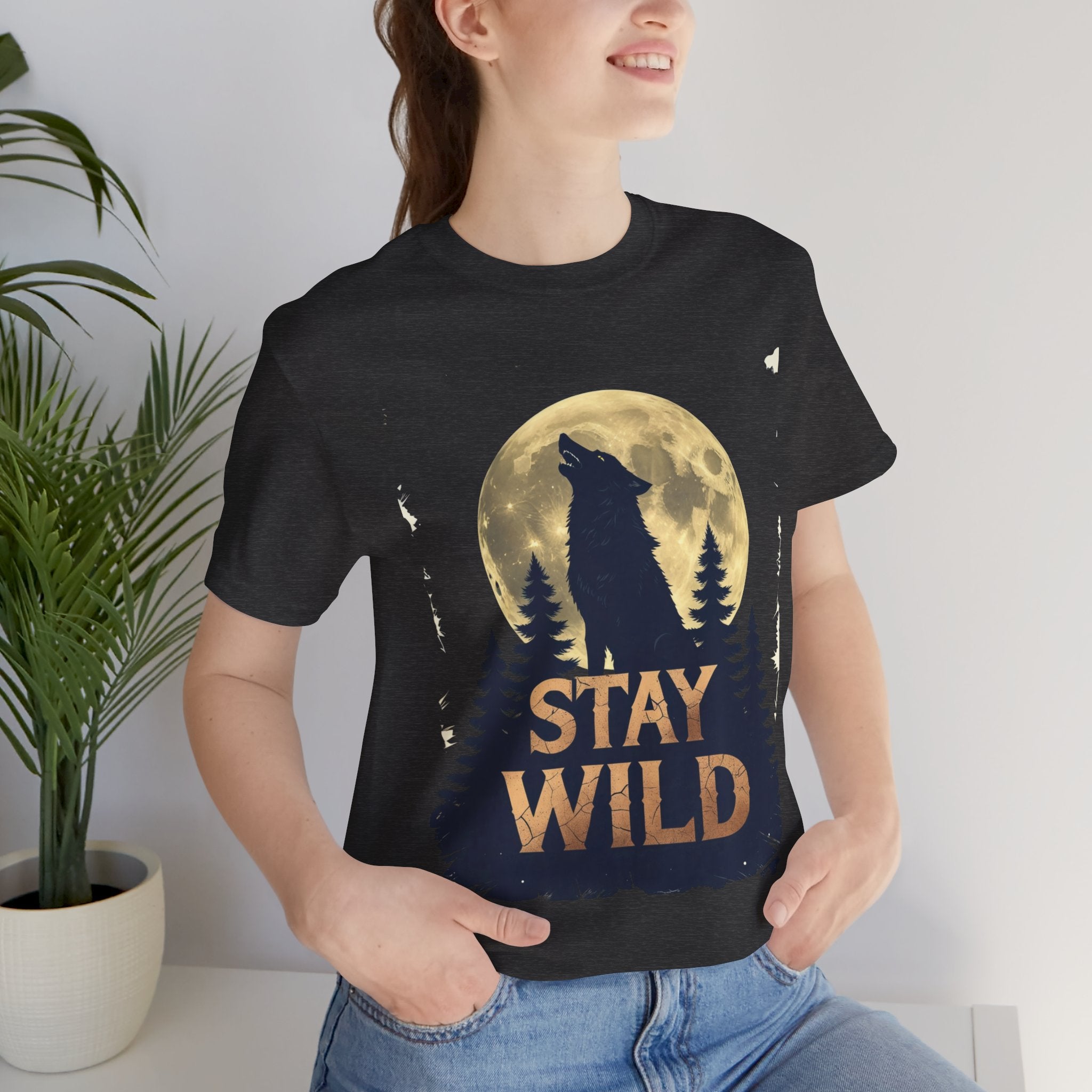 Cute Unisex "Stay Wild" Tee