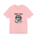 Money Talks Tee — Dollar Sign Mouth Graphic T-Shirt
