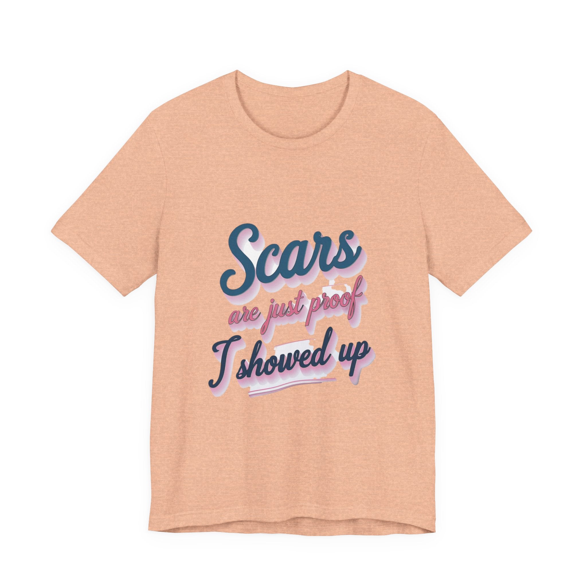 Cute Unisex "I Showed Up" Tee