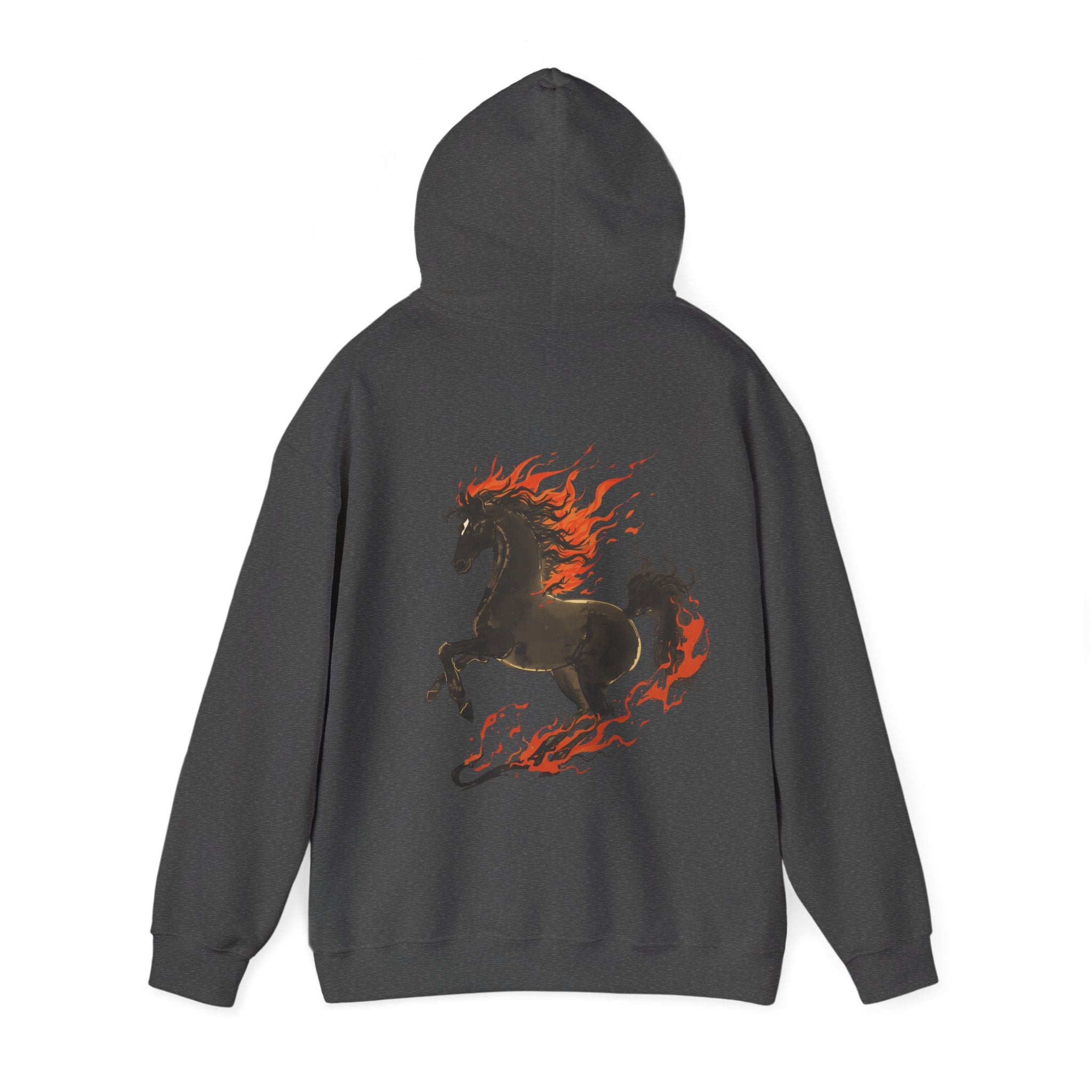 Cute "Elegant Fire Horse" Hoodie — Inspirational Sweatshirt
