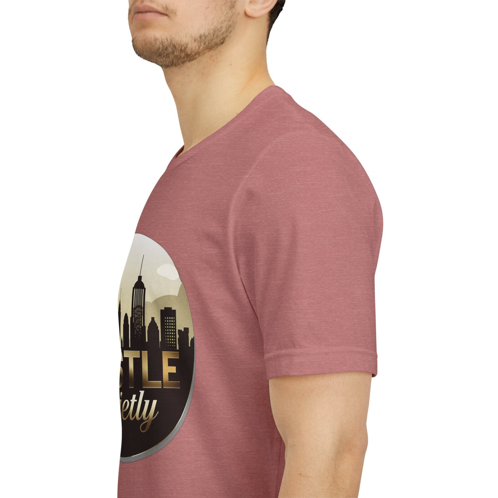 Bold HUSTLE QUIETLY Tee