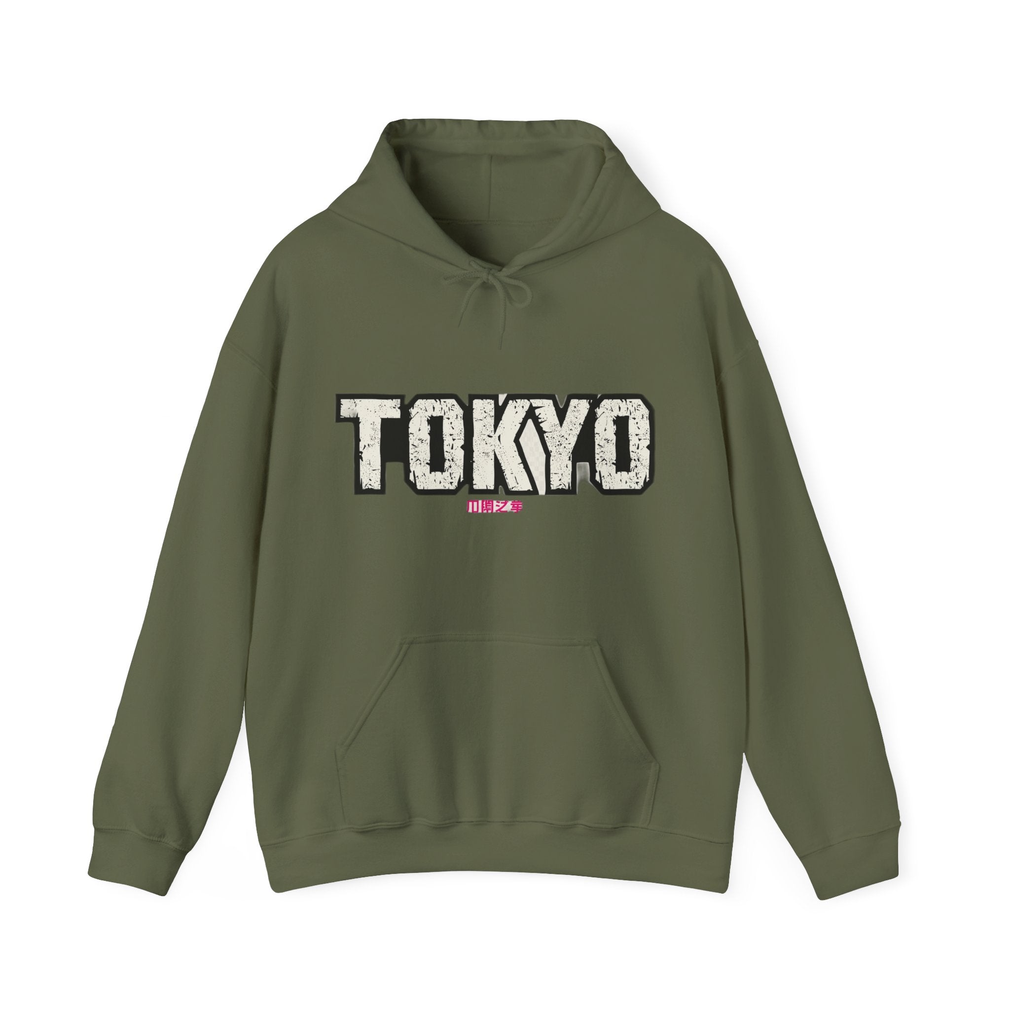Unisex "Tokyo" Hoodie — Inspirational Katakana Sweatshirt