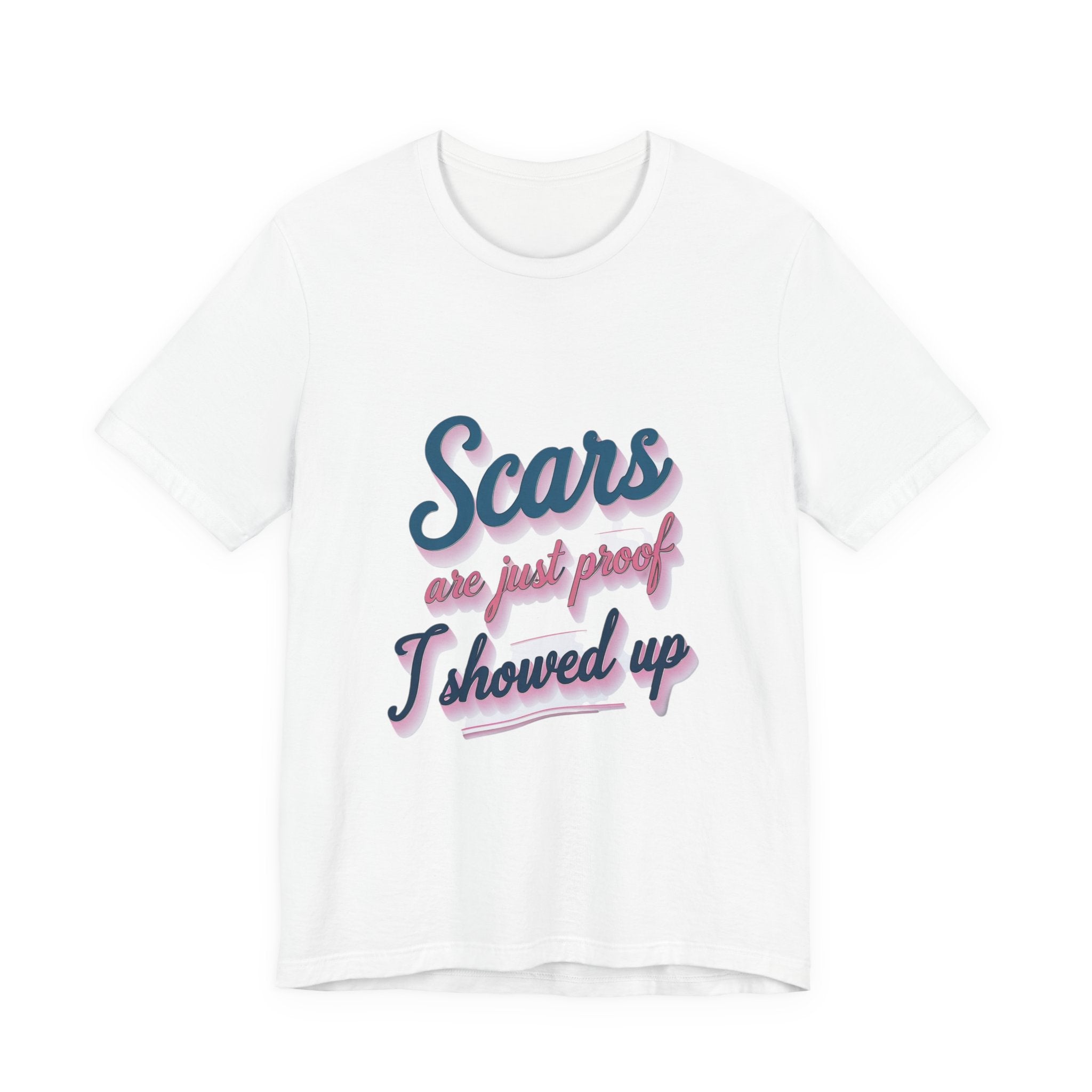Cute Unisex "I Showed Up" Tee