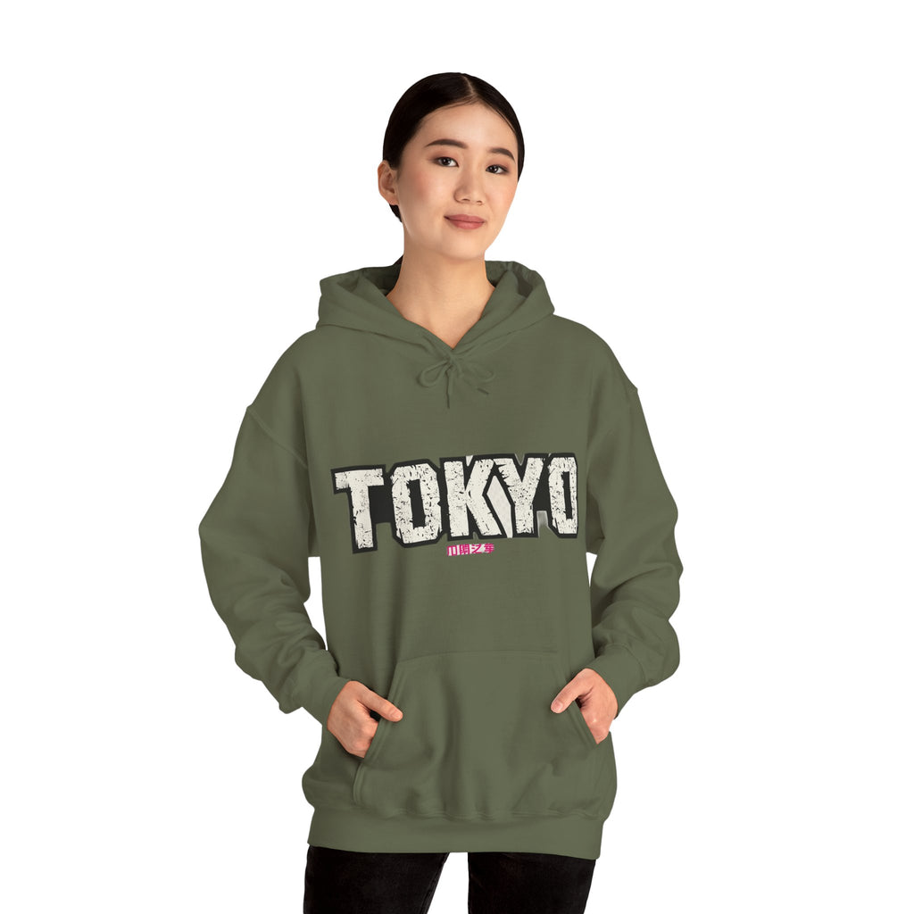 Unisex "Tokyo" Hoodie — Inspirational Katakana Sweatshirt