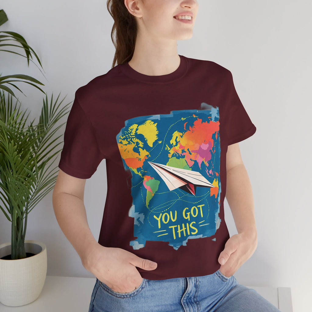 Unisex You Got This Paper Plane Tee