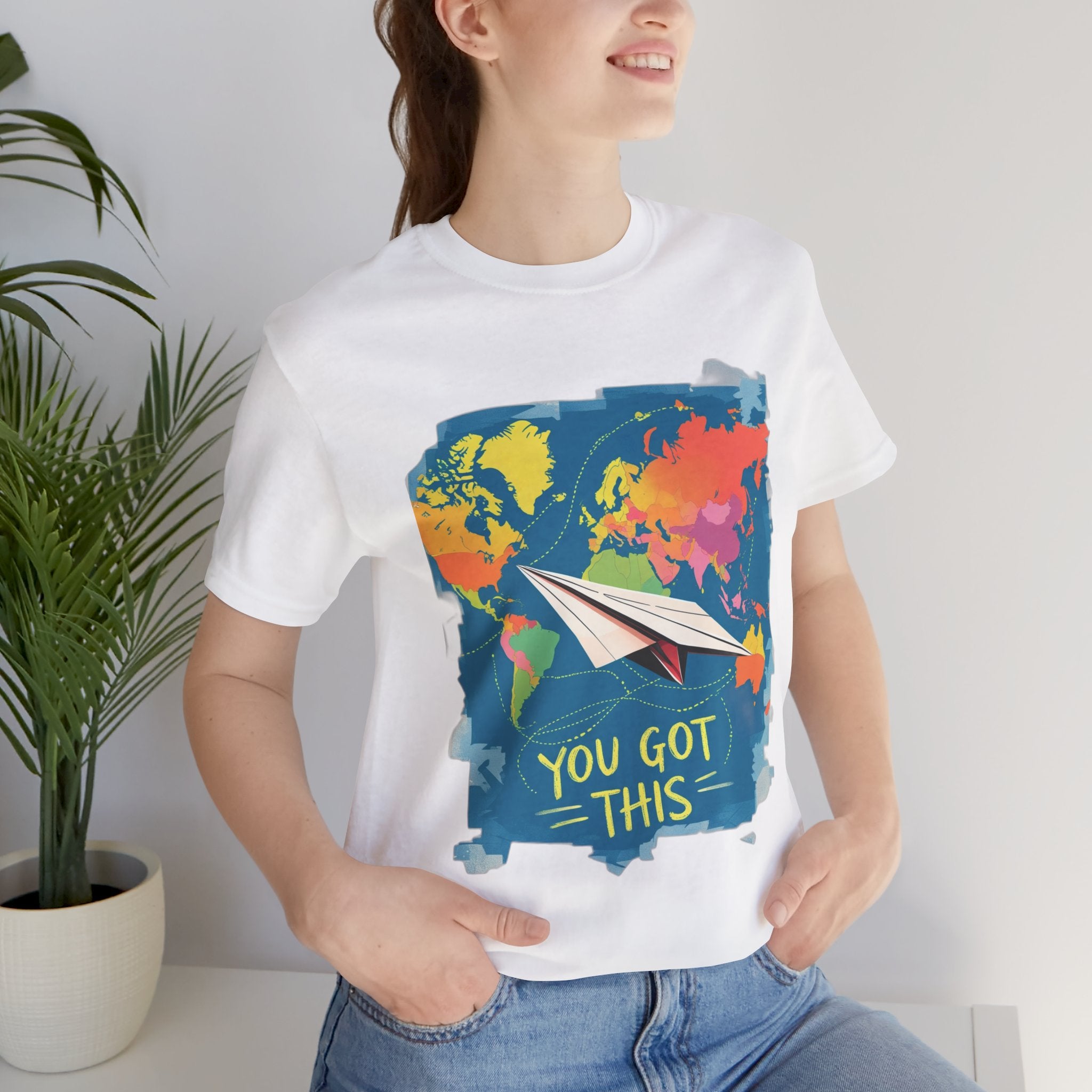 Unisex You Got This Paper Plane Tee