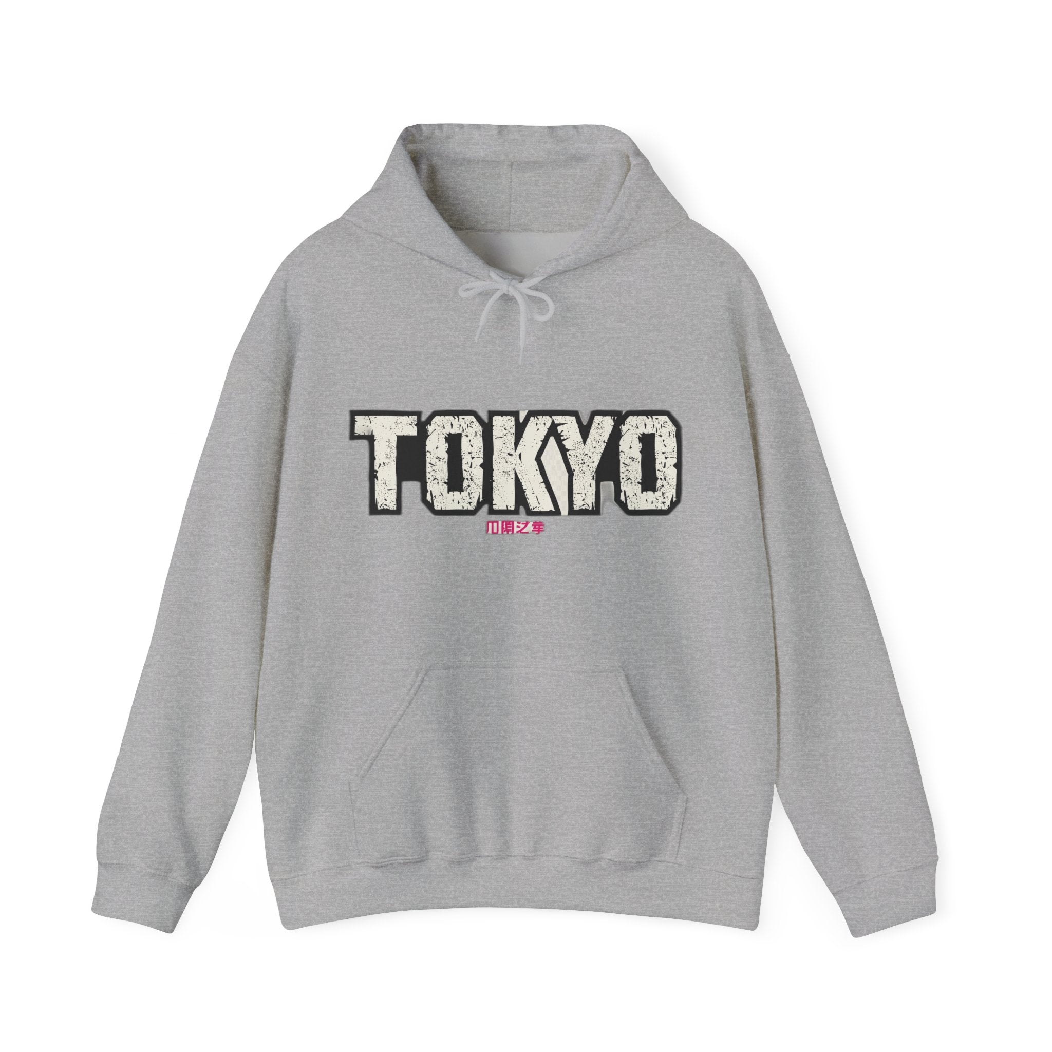 Unisex "Tokyo" Hoodie — Inspirational Katakana Sweatshirt