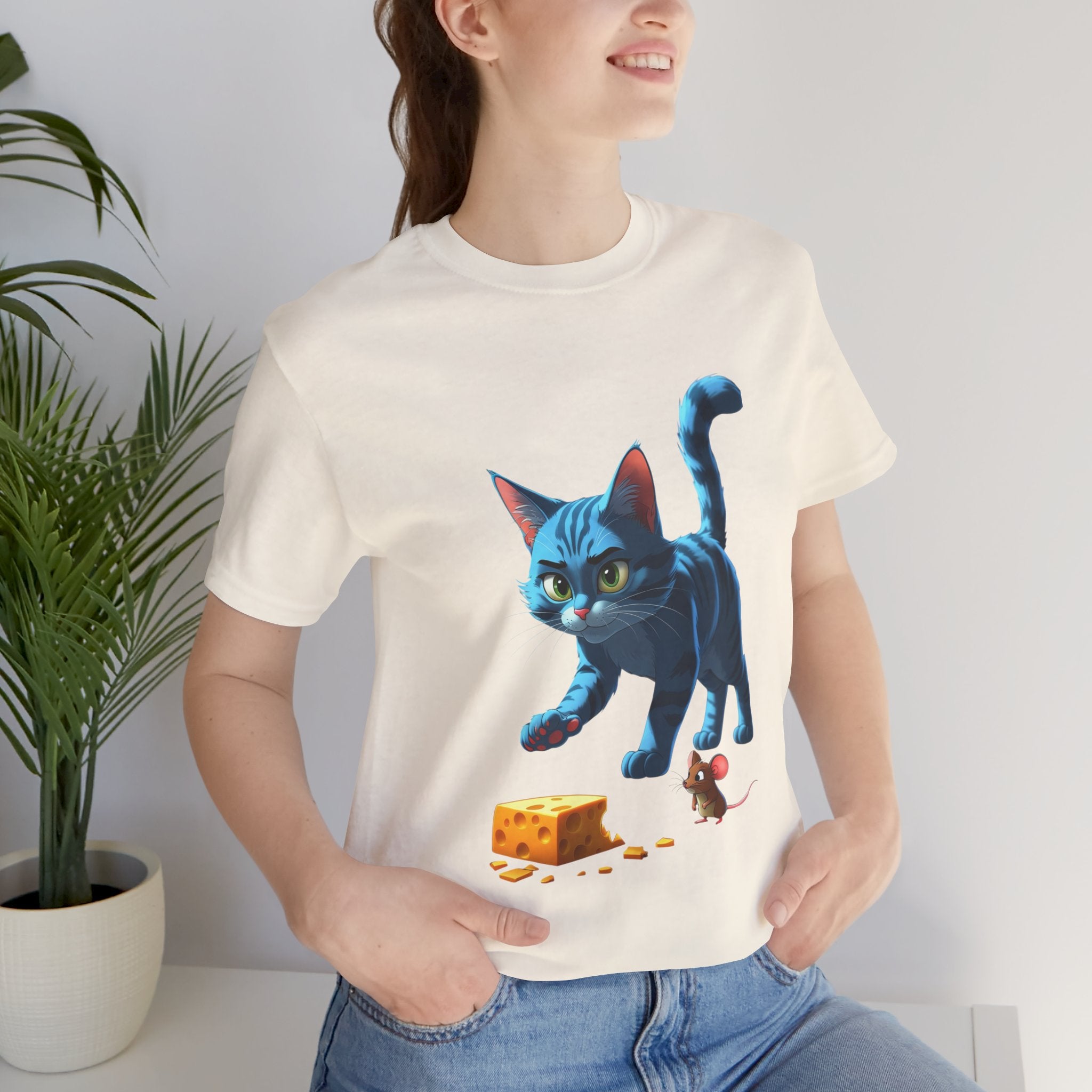 Unisex Cat & Mouse Tee