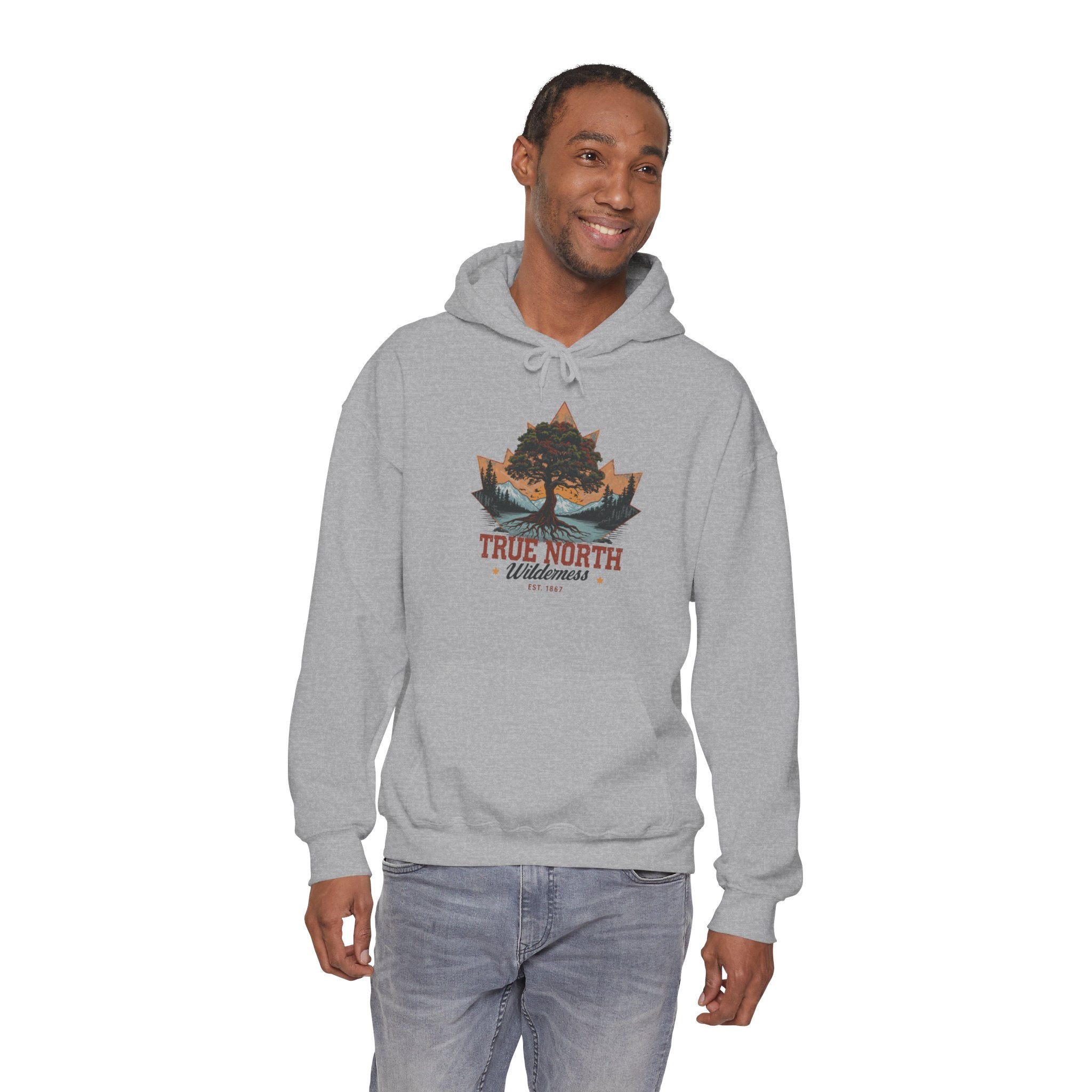 Cute "True North" Hoodie — Inspirational Sweatshirt
