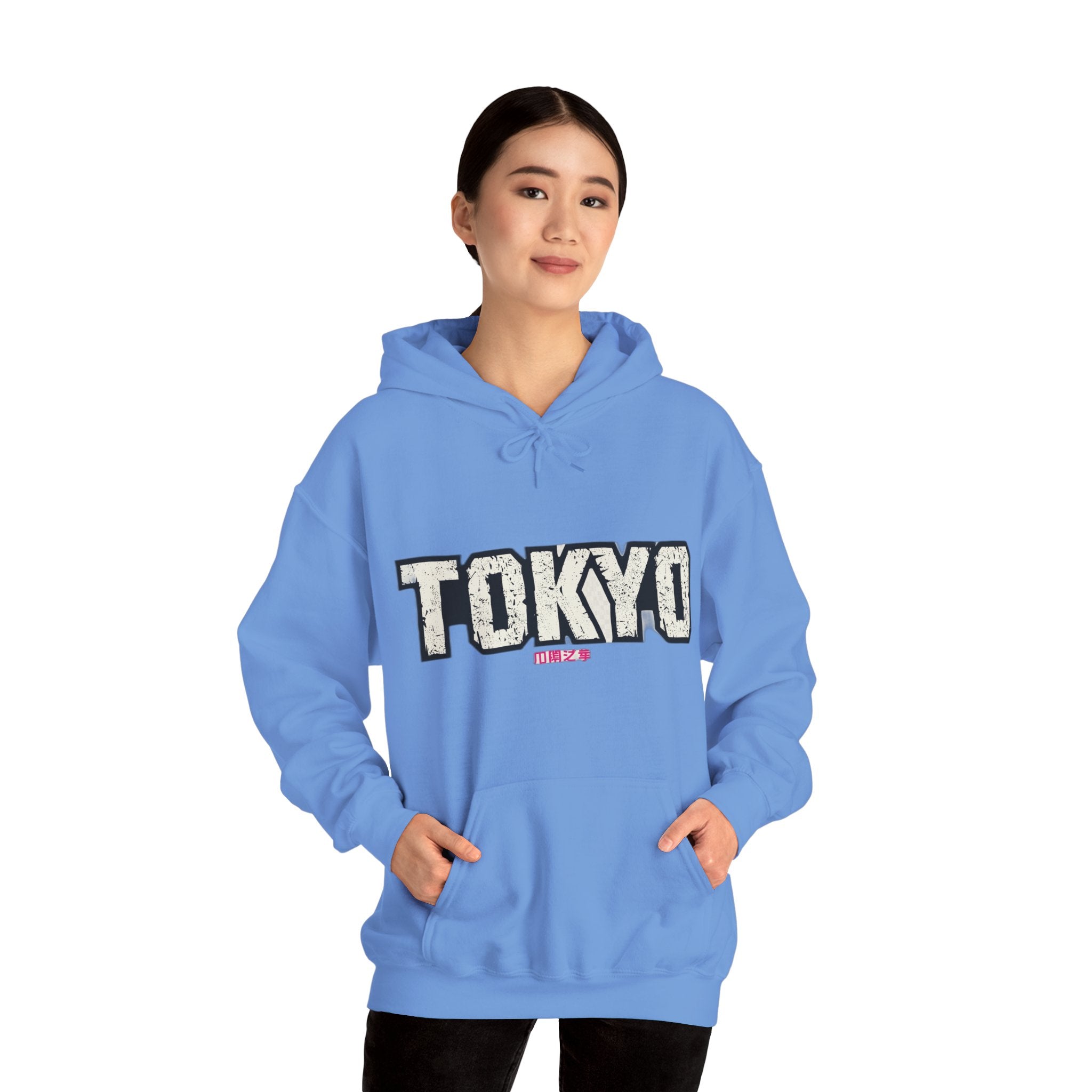 Unisex "Tokyo" Hoodie — Inspirational Katakana Sweatshirt